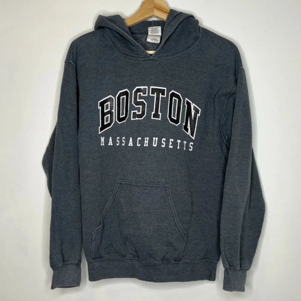 Boston Massachusetts hoodie sweatshirt hooded sweater S